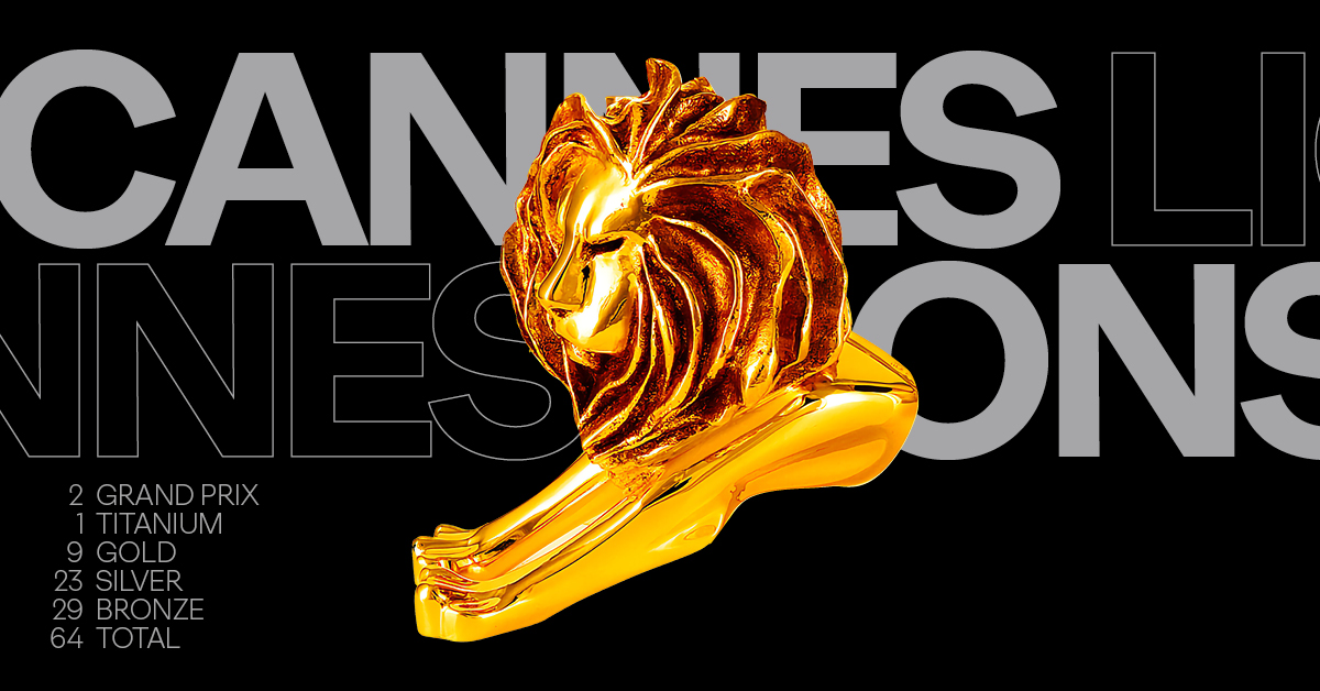 Ogilvy Wins 64 Lions At 2023 Cannes Lions International Festival Of ...